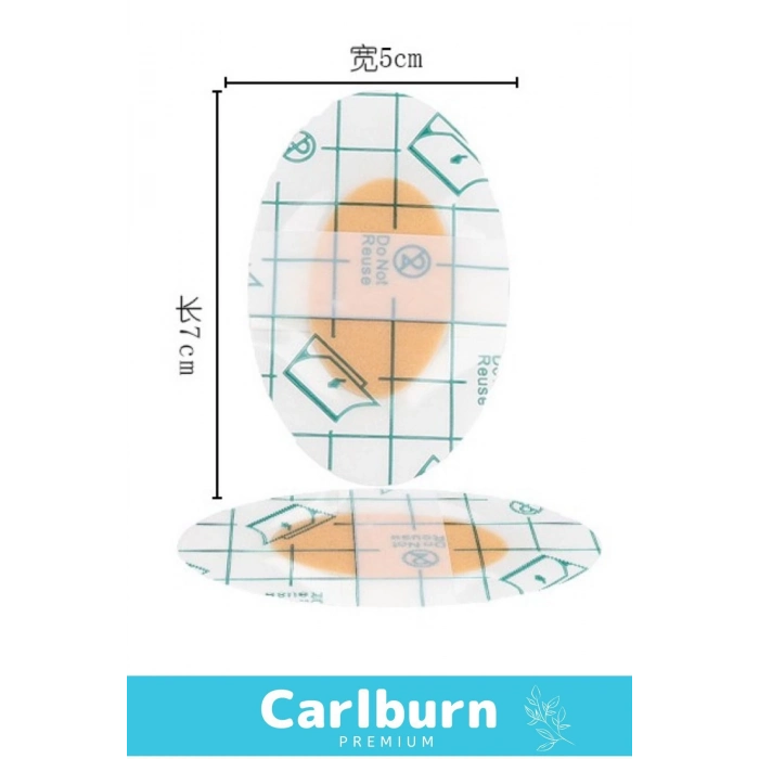 Özel Üretim Güvenli Su Kaçırmaz Yumuşak Bebek Banyo Kulak Koruyucu Şeffaf Bant 10 Adet