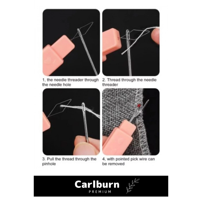 Özel Üretim Çok Fonksiyonlu Ergonomik Tasarım Pratik Hızlı Dikiş Sökme ve İğne İplik Seti 2 in 1