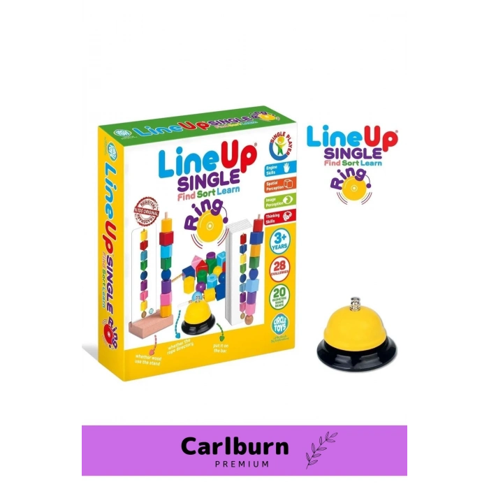 Özel Üretim Zeka Geliştirici Öğretici Lineup Single Ring Bul Sırala Ögren Tek Oyuncu Zilli Oyun