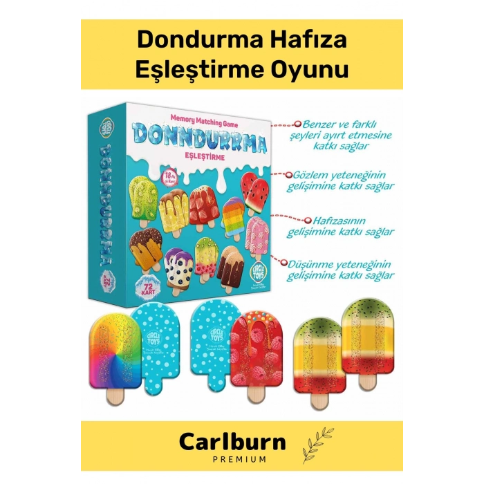 Özel Üretim Zeka Geliştirici Eğitici Çocuk El Göz Kordinasyonu Dondurma Hafıza Eşleştirme Oyunu