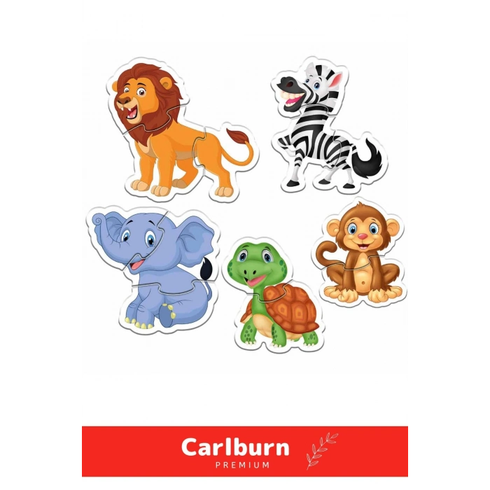 Özel Üretim Zeka Geliştirici Eğitici Çocuk El Göz Koordinasyonu Baby Puzzle Orman Hayvanları