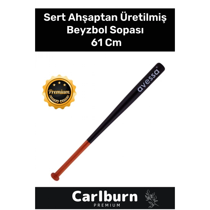Premium Özel Üretim Mükemmel Kavrayışlı Kırılmaz Kaliteli Ahşap 28 inc Baseboll Beyzbol Sopası 61 Cm