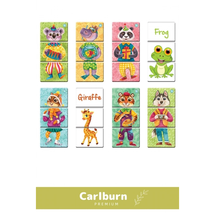 Özel Üretim Zeka Geliştirici Çocuk El Göz Koordinasyonu Animals Mix & Match Karıştır Eşleştir