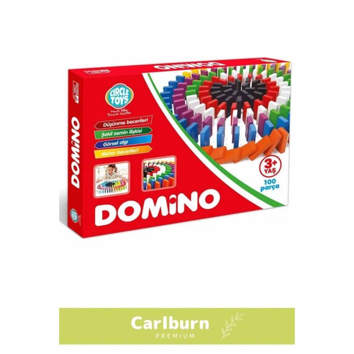 Özel Üretim Zeka Geliştirici Eğitici El Göz Koordinasyonu  Domino 100 Taş