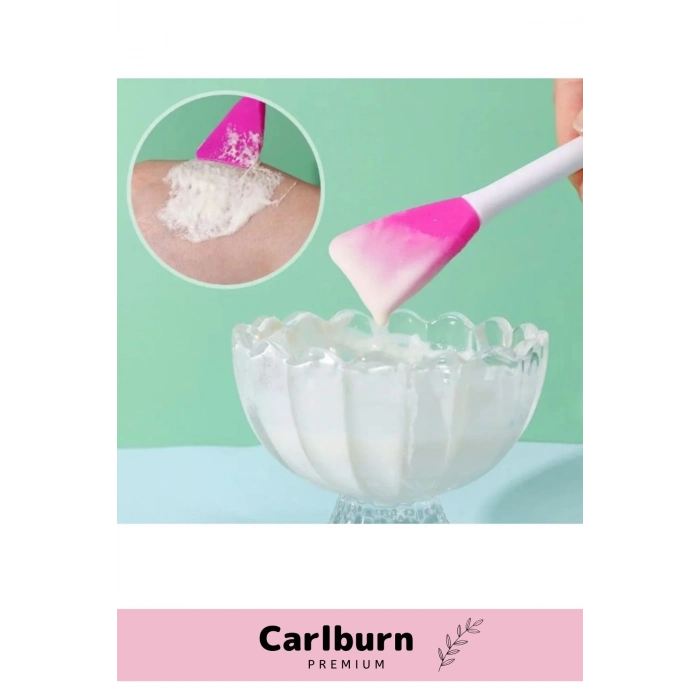 Özel Üretim Çok Amaçlı Makyaj Esnek Yumuşak Silikon Yüz Temizleme Fırçası Maske Uygulama Spatulası