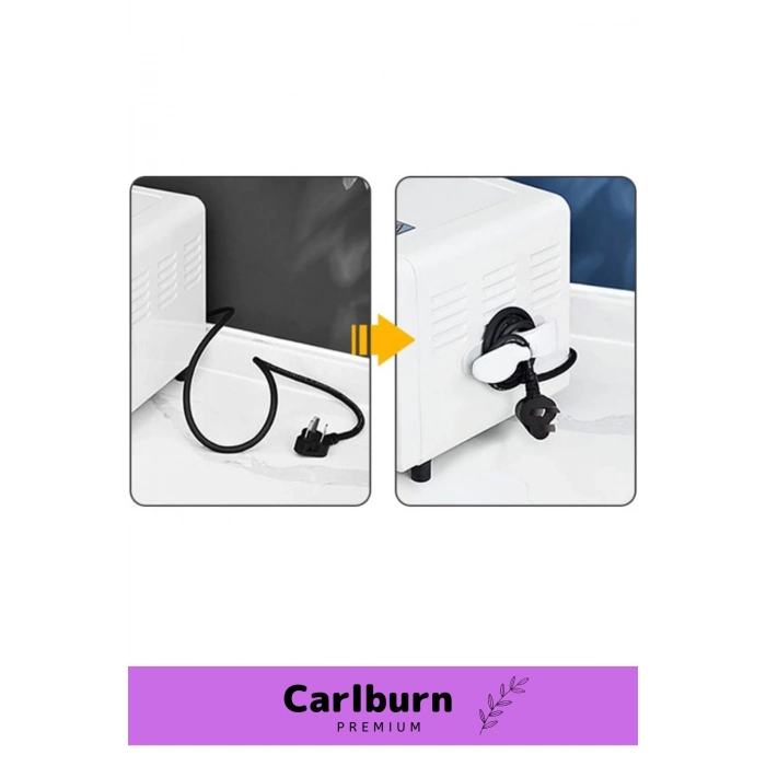 Özel Üretim Bilgisayar Notebook Şarj Kablosu Mutfak Çok Amaçlı Kablo Sarma Düzenleyici 4 Adet