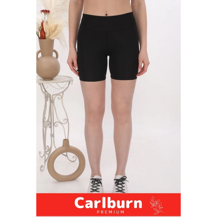 Özel Üretim İç Göstermeyen Toparlayıcı Sıkılaştırıcı Şekillendirici Kadın Spor Şık Micro Biker Tayt