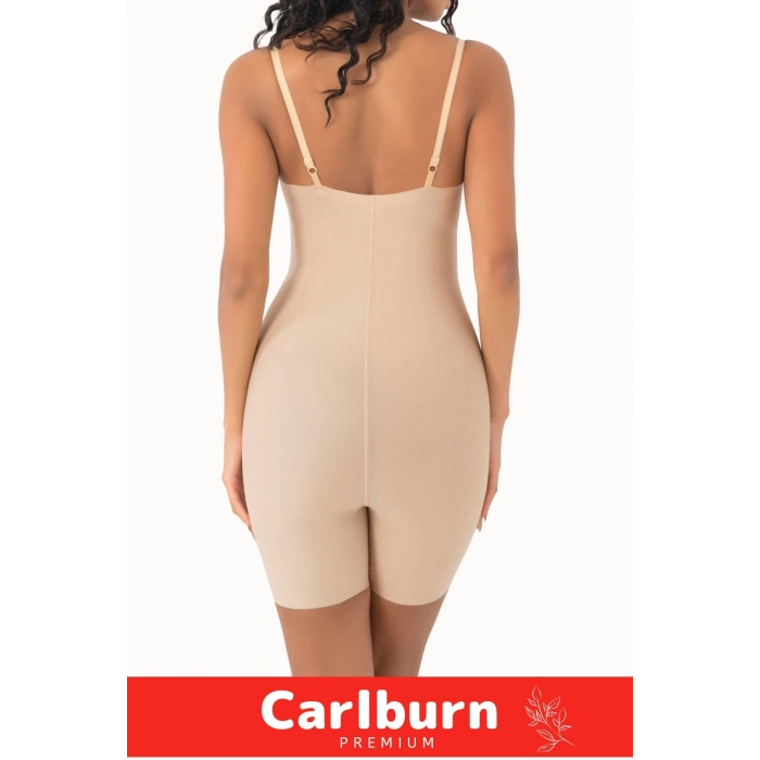 Özel Üretim İz Bırakmayan Kaymayan Toparlayıcı Sıkılaştırıcı Kadın Lazer Kesim Tam Boy Askılı Korse