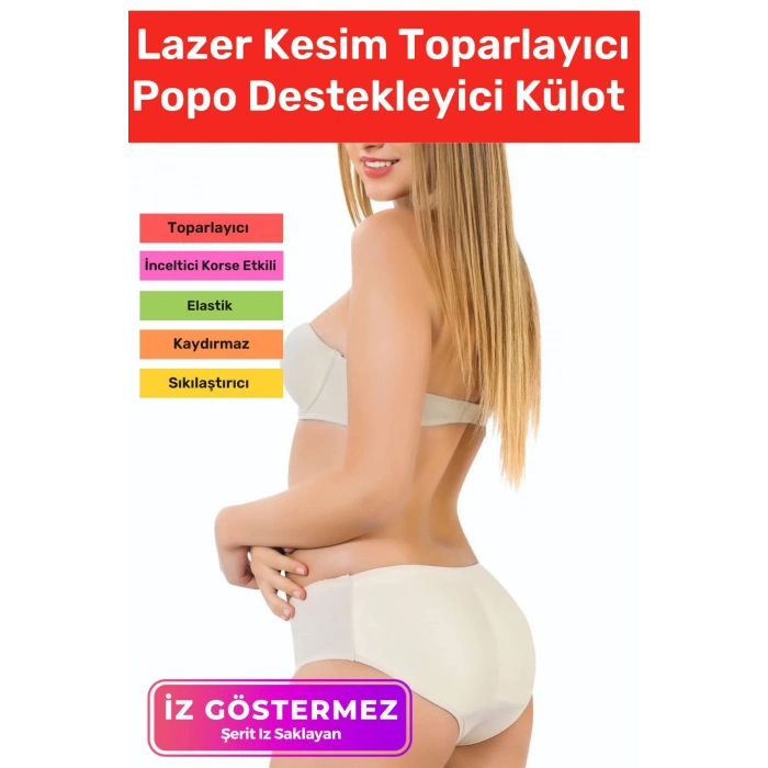 Özel Üretim İz Göstermeyen Kaymaz Şekillendirici Toparlayıcı Sıkılaştırıcı Popo Destekleyici Korse