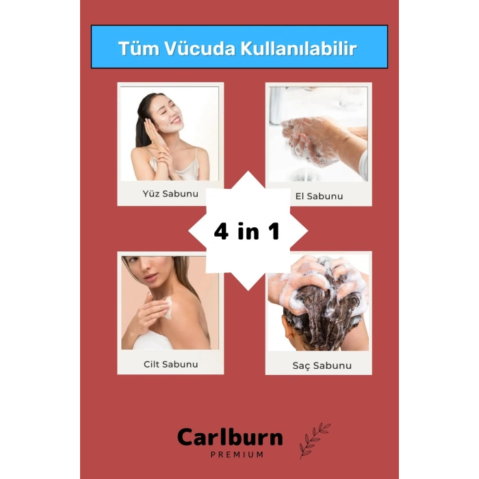 Özel Üretim %100 Doğal Güzel Kokulu El Yüz Saç Vücut Cilt Orijinal Bitkisel Gül Sabunu 120G - 3 Adet