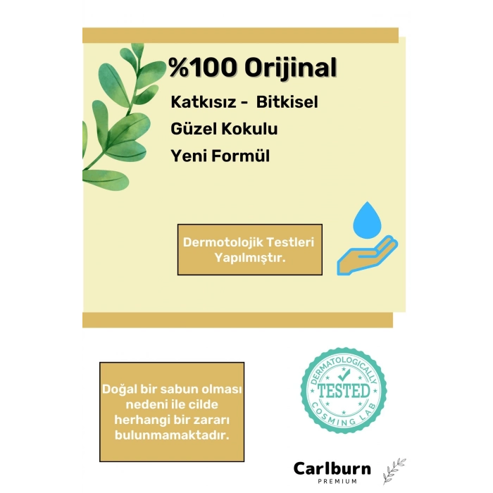 Özel %100 Doğal Güzel Kokulu El Yüz Saç Vücut Cilt Orijinal Bitkisel Safran Sabunu 120G - 10 Adet