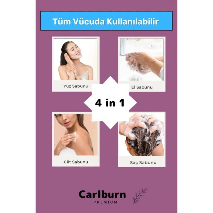 Özel %100 Doğal Güzel Kokulu El Yüz Saç Vücut Cilt Orijinal Bitkisel Lavanta Sabunu 120G - 1 Adet