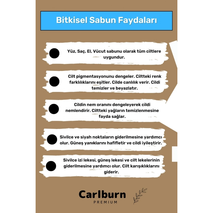 %100 Doğal Güzel Kokulu El Yüz Saç Vücut Cilt Orijinal Bitkisel Mardin Bıttım Sabunu 120G - 3 Adet