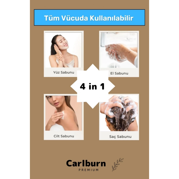 %100 Doğal Güzel Kokulu El Yüz Saç Vücut Cilt Orijinal Bitkisel Mardin Bıttım Sabunu 120G - 3 Adet