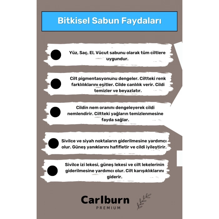 Lüks %100 Doğal Güzel Kokulu El Yüz Saç Vücut Cilt Orijinal Bitkisel Çay Ağacı Sabunu 120G - 1 Adet