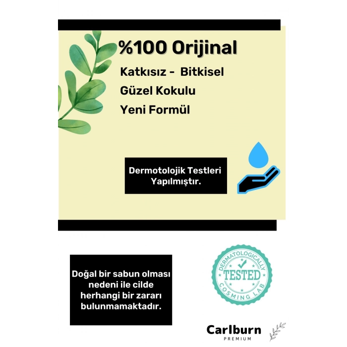 Lüks %100 Doğal Güzel Kokulu El Yüz Saç Vücut Cilt Orijinal Bitkisel Papatya Sabunu 120G - 2 Adet