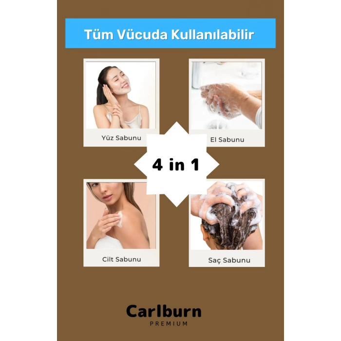 %100 Doğal Güzel Kokulu El Yüz Saç Vücut Cilt Orijinal Bitkisel Saf Çörek Otu Sabunu 120G - 1 Adet