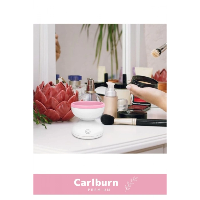 Özel Üretim Usb Şarjlı Hızlı Nazik Temizleyen Zarar Vermez Elektrikli Makyaj Fırçası Temizleyici