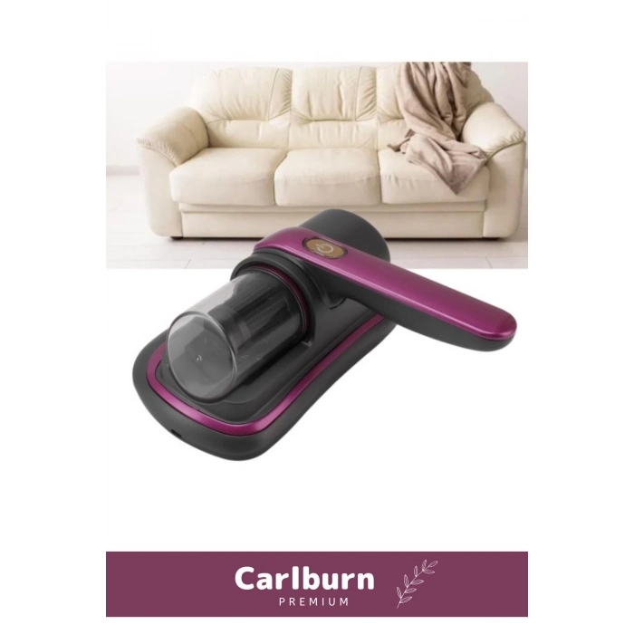 Premium Kompakt Güçlü Emiş Gücü UV Işıklı Elektrikli Yatak Yorgan Örtü  Koltuk Temizleme Süpürgesi