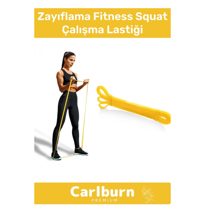 Profesyonel Orta Sert Zayıflama Fitness Squat Çalışma Lastiği Jimnastik Spor Aerobik Direnç Bant