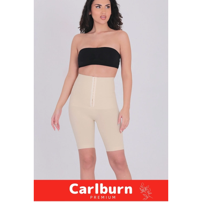 Özel Üretim Yüksek Bel İnceltici Toparlayıcı Sıkılaştırıcı Fermuarlı Agraflı Rahat Tulum Şık Korse