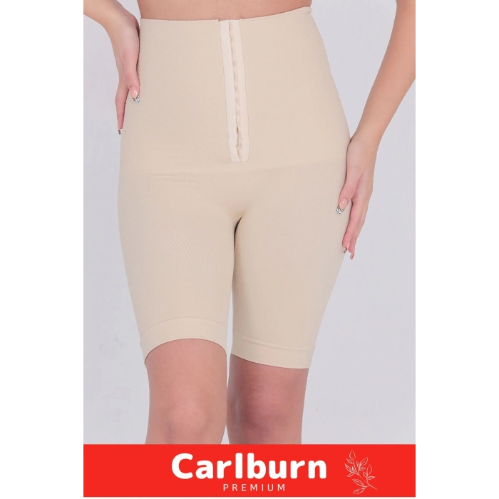 Özel Üretim Yüksek Bel İnceltici Toparlayıcı Sıkılaştırıcı Fermuarlı Agraflı Rahat Tulum Şık Korse