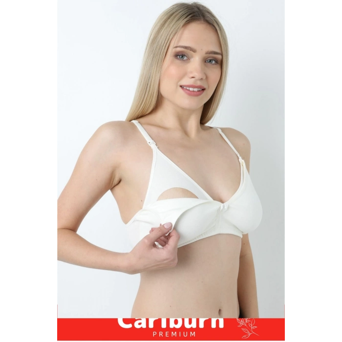 Özel Üretim Yumuşak Toparlayıcı Rahat Dayanıklı Tam Kalıp Dikişsiz Pamuklu Balensiz Emzirme Sütyen