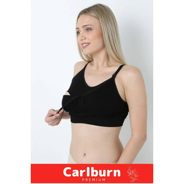 Özel Üretim Yumuşak Toparlayıcı Rahat Dayanıklı Tam Kalıp Dikişsiz Pamuklu Balensiz Emzirme Sütyen