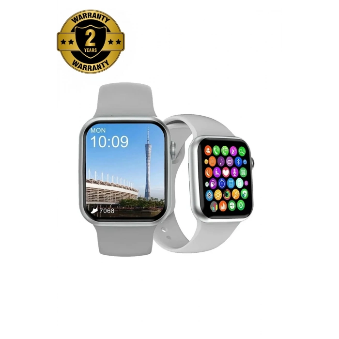 Su Geçirmez 45mm Watch 7 Ios Android Sağlık Spor Sensörlü Bluetooth Aramalı Alarm Akıllı Saat