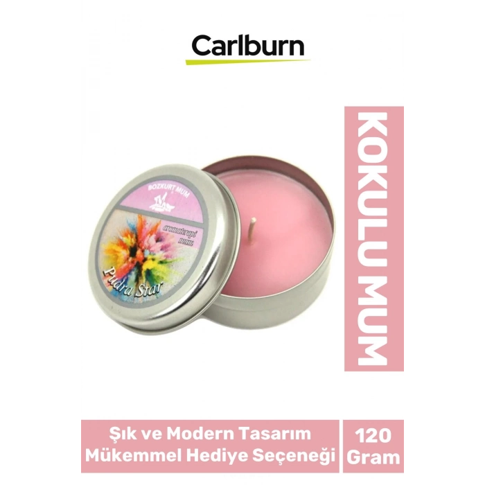 Özel Üretim Aromaterapi Arınma Huzur Meditasyon Yoga Esans Dekoratif Mum Oda Kokusu 120G Teneke Kutu