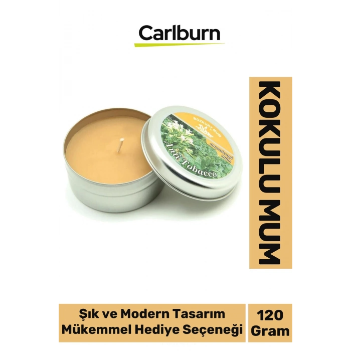 Özel Üretim Aromaterapi Arınma Huzur Meditasyon Yoga Esans Dekoratif Mum Oda Kokusu 120G Teneke Kutu