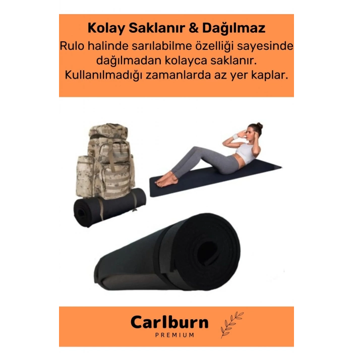 Taşıma Askılı Su Geçirmez Konforlu Kalın Rahat Çift Taraflı Kamp Zemin Çadır Uyku Matı Yer Minderi