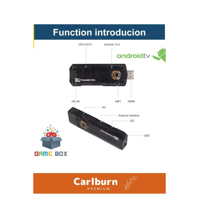 36500 Oyunlu Atari 5G 8k HDR Ultra HD Çözünürlük 64 GB Tv Game Box Android Tv 2 Kollu Oyun Konsolu