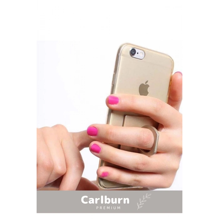 360 Derece Parmak Ucunda Dönen Cep Telefonu Tutucu Soket Yuvarlak Standı Selfie Yüzük