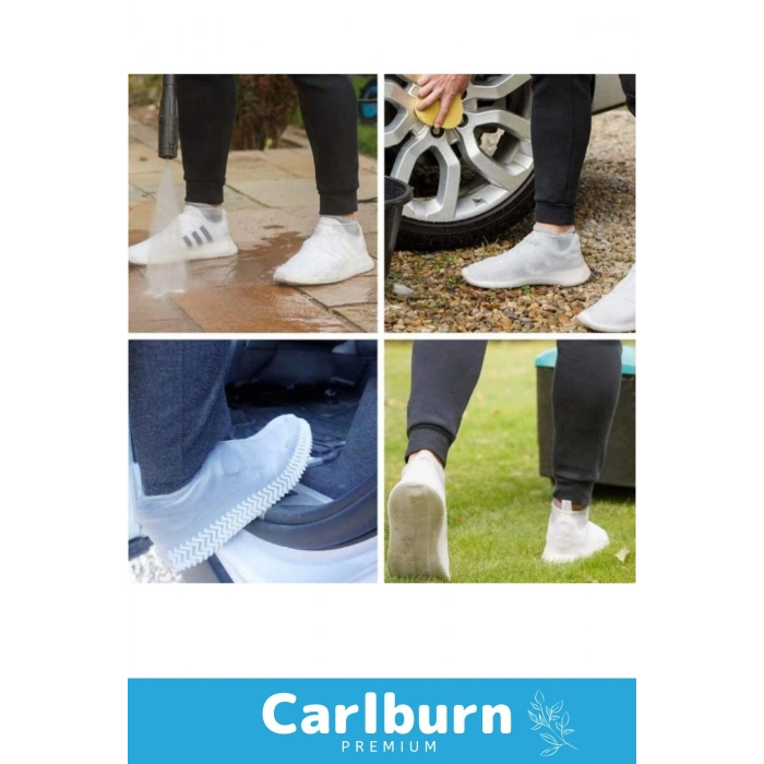 Premium Kaymaz Su Kir Geçirmez Sızdırmaz Esnek Ayakkabı Koruyucu Yağmur Silikon Kılıf