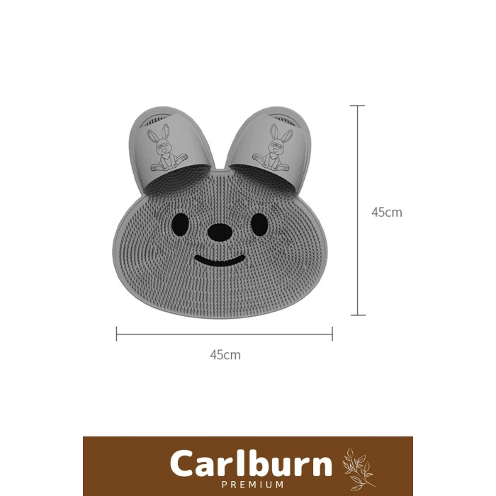 Özel Tasarım Silikon Duş Ayak Törpüsü Günlük Bakım Kaymaz Taban Masaj Etkili Silikon Banyo Matı