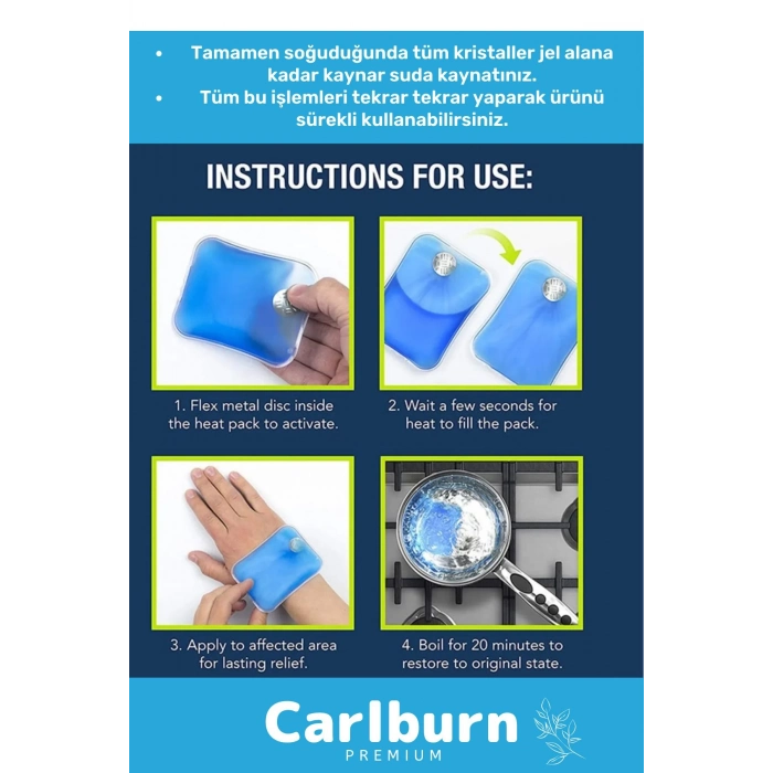 Özel Üretim Soğuk Havalarda Kare Şeklinde El Isıtıcısı Sihirli Jel Isıtıcı Torba Cep Sobası 1 Adet