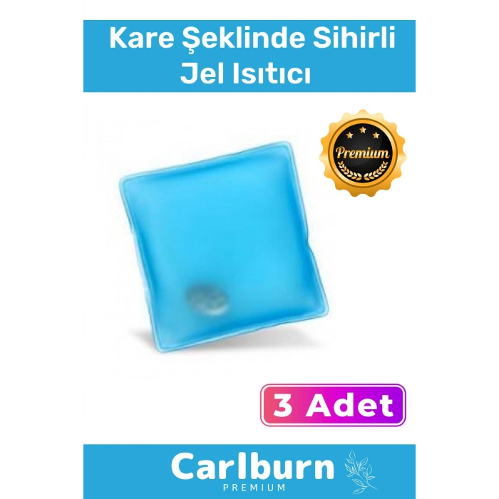 Özel Üretim Soğuk Havalarda Kare Şeklinde El Isıtıcısı Sihirli Jel Isıtıcı Torba Cep Sobası 3 Adet