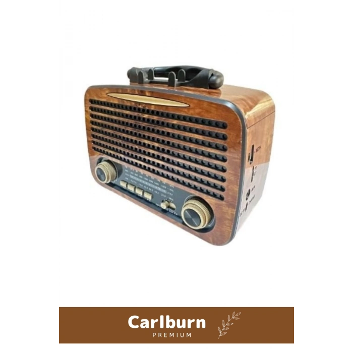 Kaliteli Yüksek Sesli Retro Nostalji Bluetooth Bağlantılı Usb Sd Kart Radyo Mp3 Player Müzik Kutusu