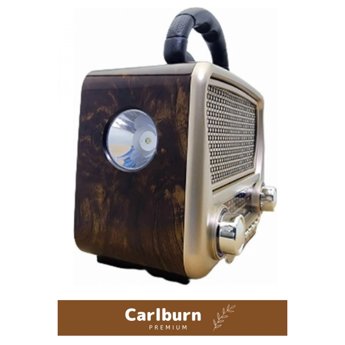 Güneş Enerjili Yüksek Sesli Retro Nostalji Bluetooth Usb Sd Kart Radyo Mp3 Player Müzik Kutusu