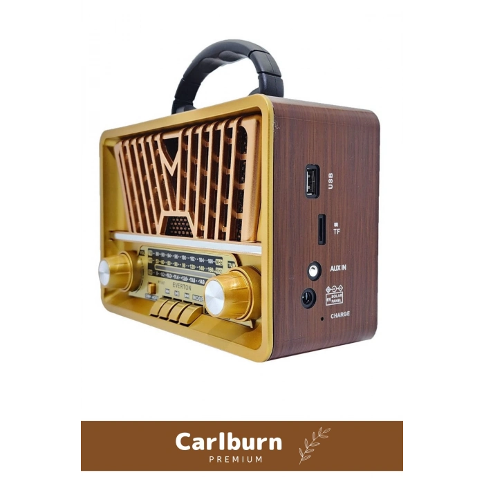 Kaliteli Yüksek Sesli Retro Nostalji Bluetooth Bağlantılı Usb Sd Kart Radyo Mp3 Player Müzik Kutusu