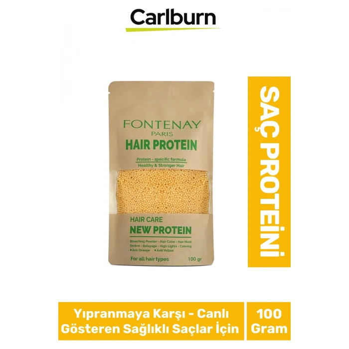 Açma & Boya İşleminde Yıpranmaya Karşı Özel Ürün Canlı Gösteren Sağlıklı Saç Bakım Proteini 100 gr
