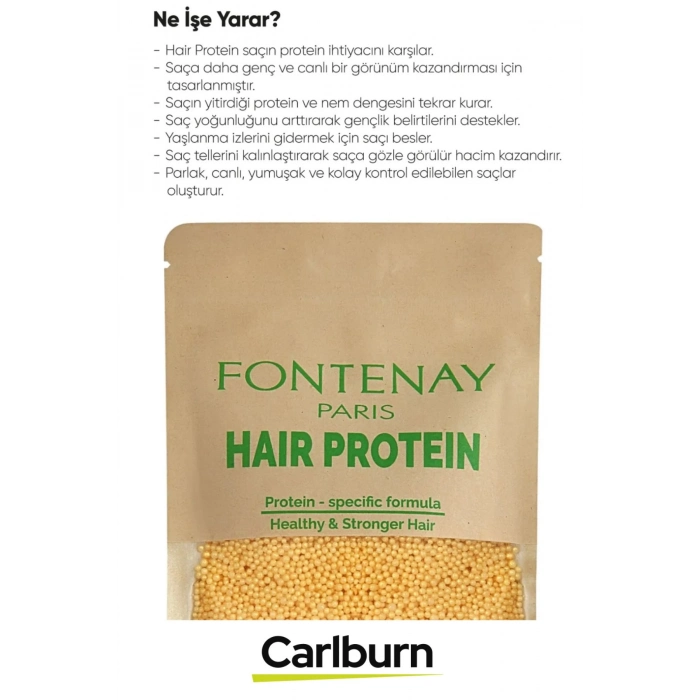 Açma & Boya İşleminde Yıpranmaya Karşı Özel Ürün Canlı Gösteren Sağlıklı Saç Bakım Proteini 100 gr