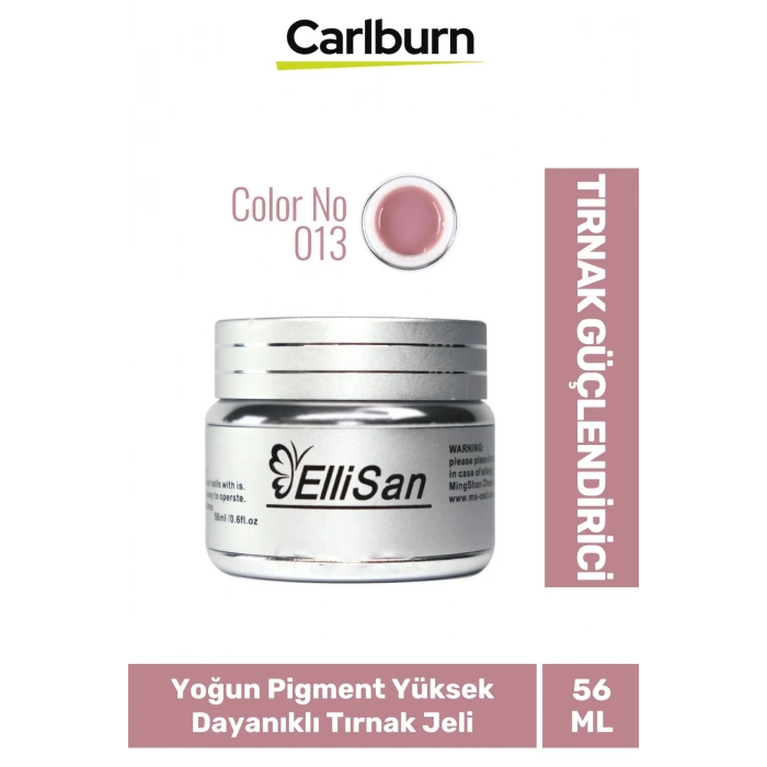 Uzun Sağlıklı Dayanıklı Tırnaklar UV Makineleri Uyumlu Ellisan Protez Tırnak Jeli Builder 56 Gram