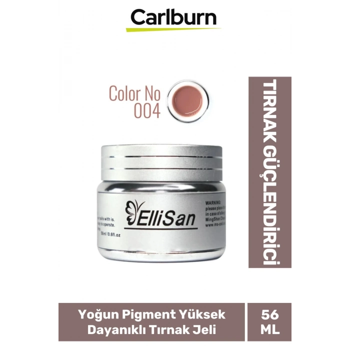 Uzun Sağlıklı Dayanıklı Tırnaklar UV Makineleri Uyumlu Ellisan Protez Tırnak Jeli Builder 56 Gram