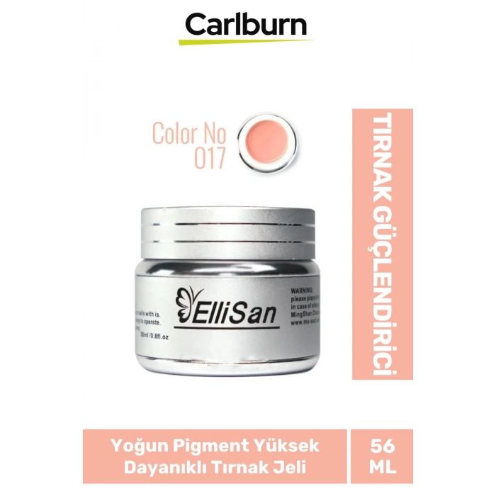 Uzun Sağlıklı Dayanıklı Tırnaklar UV Makineleri Uyumlu Ellisan Protez Tırnak Jeli Builder 56 Gram