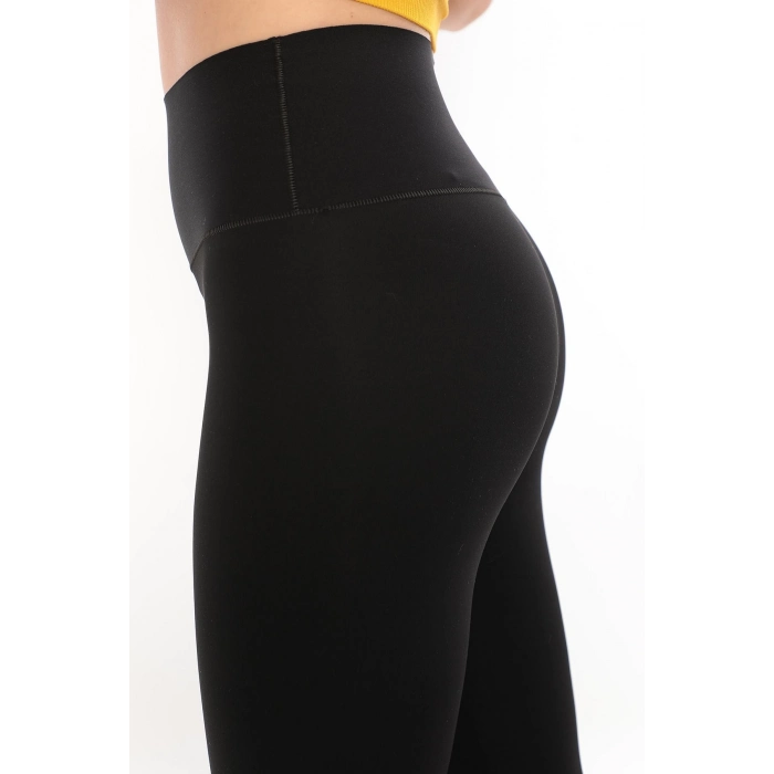 Premium Bel Kısmı Duble Çift Kat Garanti İki Beden İnceltir Toparlayıcı Yüksek Bel Lazer Korse Tayt