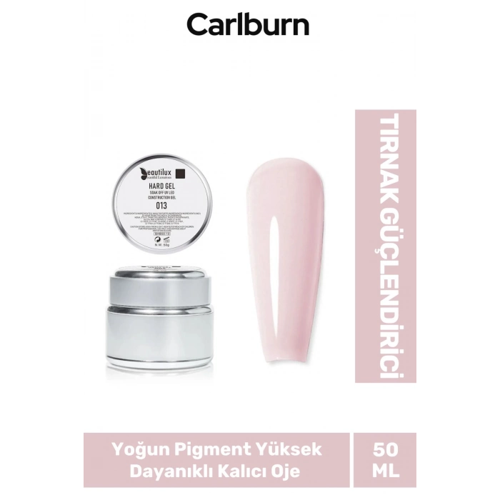 Premium Yoğun Pigment Yüksek Uzun Süre Dayanıklı Protez Tırnak Kalıcı Oje Klasik Jel 50 Ml