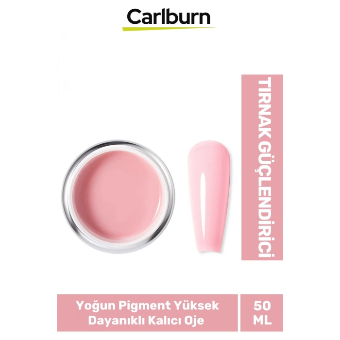 Premium Yoğun Pigment Yüksek Uzun Süre Dayanıklı Protez Tırnak Kalıcı Oje Klasik Jel 50 Ml