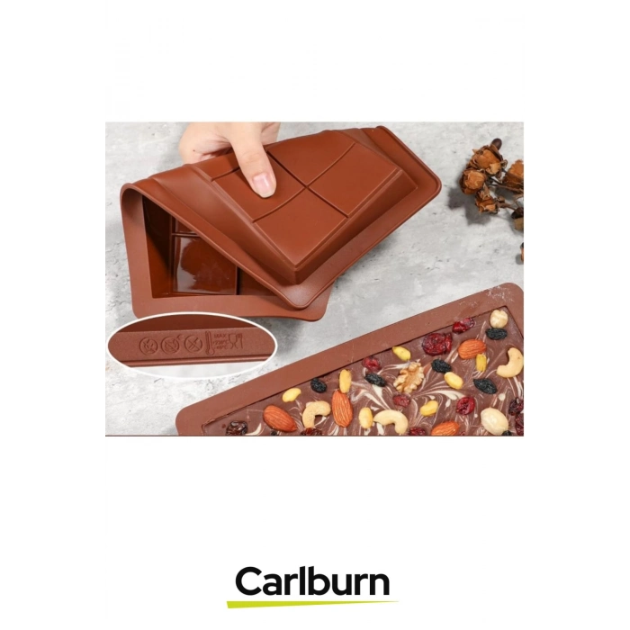 Bpa İçermez Esnek Dayanıklı Yüksek Isı Dayanıklı Dubai Çikolata Silikon Kalıbı 1 Adet